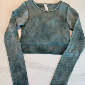 Lululemon Long Sleeve Crop Top